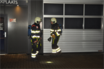 Oefening Autobrand  Newtonstraat Buitenpost